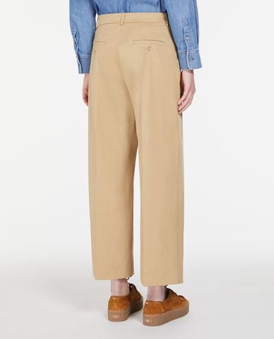  WEEKEND MAX MARA - Quần nữ ống đứng xếp li thanh lịch Urial 