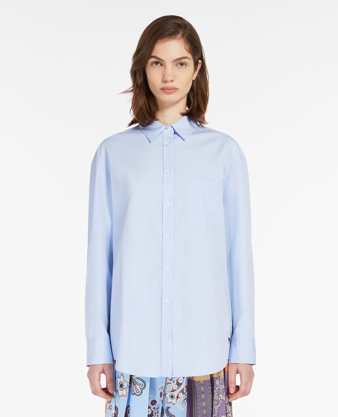 WEEKEND MAX MARA - Áo sơ mi nữ cổ bẻ tay dài Alete