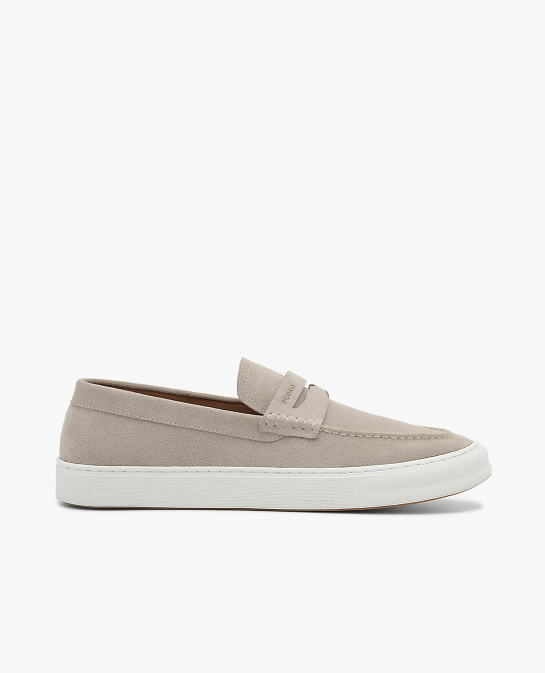 PEDRO - Giày slip on nam Ridge Suede