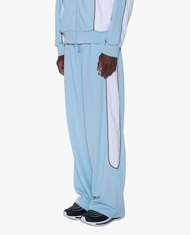  NERDY - Quần dài unisex ống rộng lưng thun Line 