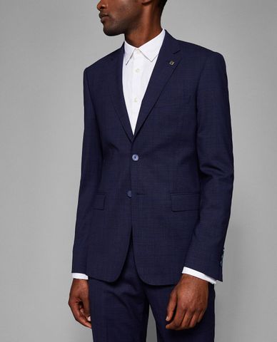  TED BAKER - Áo vest nam họa tiết sọc ẩn Videbj 