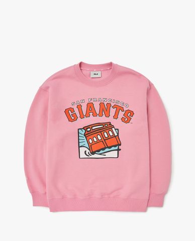  MLB - Áo sweatshirt unisex tay dài City Overfit 