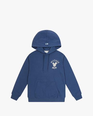  MLB - Áo hoodie tay dài phối mũ thời trang MLB X Mickey 