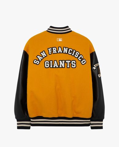  MLB - Áo khoác bóng chày tay dài Couple Casual 