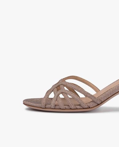  LE SILLA - Giày sandals cao gót quai đan chéo Sandalo Resort 