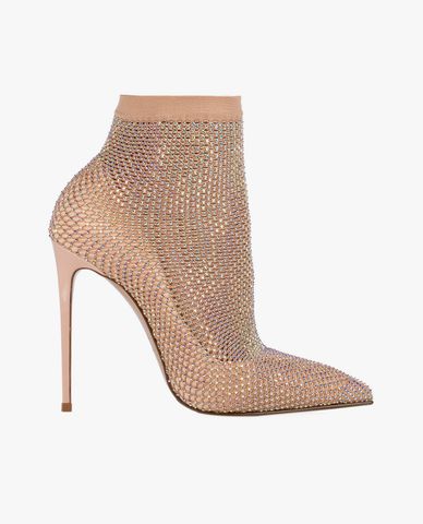  LE SILLA - Giày cao gót nữ bít mũi đính pha lê Gilda 