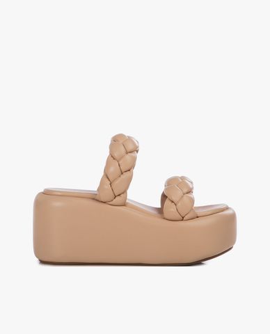  LE SILLA - Giày sandals đế xuồng nữ quai ngang Aiko 