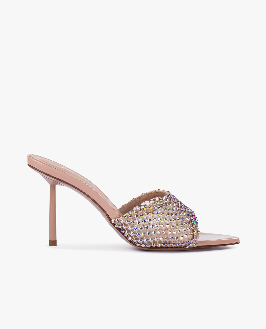 LE SILLA - Giày mules cao gót đính đá Gilda Stocking