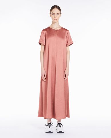  WEEKEND MAX MARA - Đầm midi cổ tròn tay ngắn Maga 
