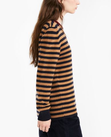  WEEKEND MAX MARA - Áo len nữ tay dài cổ tròn thời trang 