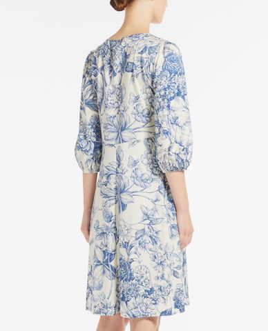  WEEKEND MAX MARA - Đầm midi cổ V tay lỡ bo gấu Kirie 