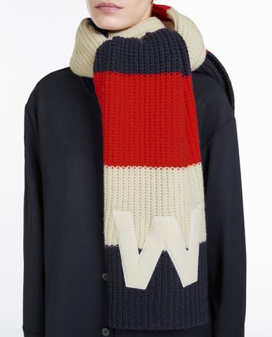  WEEKEND MAX MARA - Khăn choàng nữ hình chữ nhật Bardies 