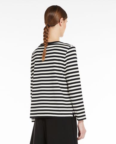  WEEKEND MAX MARA - Áo thun nữ cổ tròn tay dài Leida 