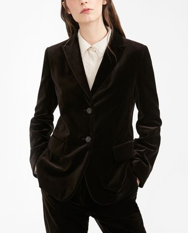  WEEKEND MAX MARA - Áo blazer nữ hai nút cài thanh lịch 