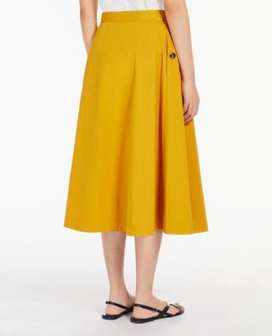  WEEKEND MAX MARA - Chân váy xếp li midi phối thắt lưng Gavin 