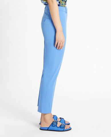  WEEKEND MAX MARA - Quần nữ ống đứng Cotton gabardin 