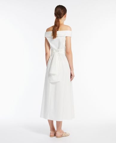  WEEKEND MAX MARA - Đầm trễ vai midi thanh lịch Prosit 