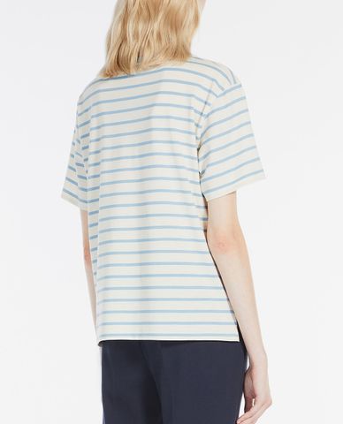  WEEKEND MAX MARA - Áo thun nữ cổ tròn tay ngắn Editto 