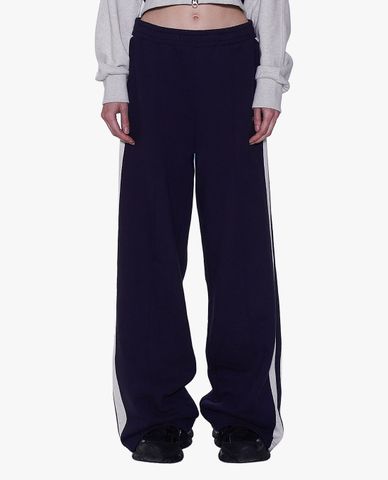 NERDY - Quần dài nữ ống rộng lưng thun Bold NY 