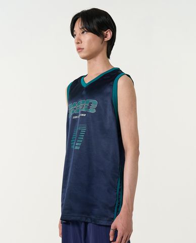  NERDY - Áo ba lỗ thể thao unisex cổ V Sporty 