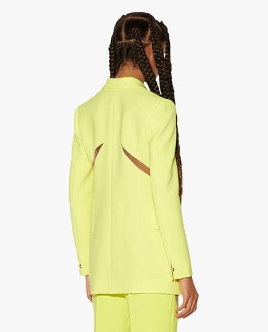  DSQUARED2 - Áo blazer nữ tay dài cut out hiện đại Tulle Panelled 