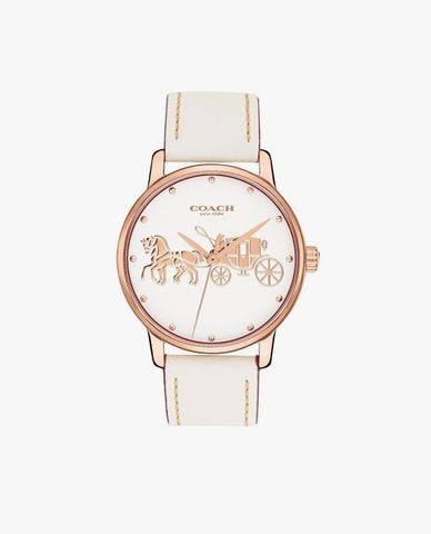  COACH - Đồng hồ nữ mặt tròn Grand 14502973 