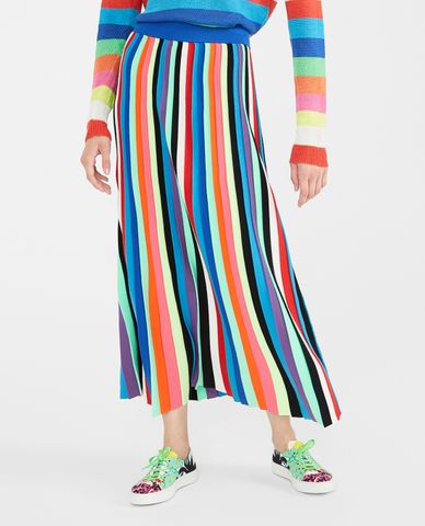  WEEKEND MAX MARA - Chân váy midi xếp li thời trang Flutterflies Knit 