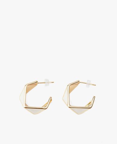  CECI - Khuyên tai nữ dáng hở thời trang 