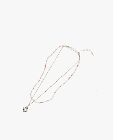  CECI - Vòng cổ nữ chuỗi hạt 2 tầng thời trang 