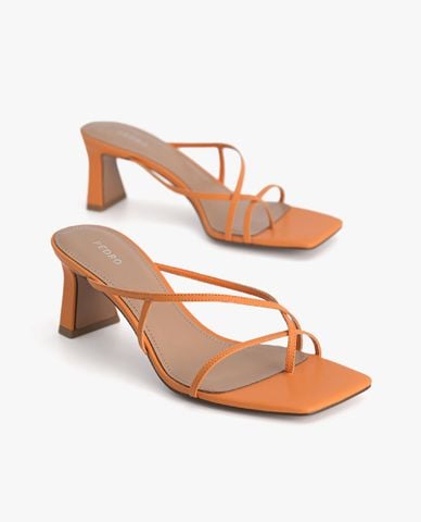  PEDRO - Giày sandals cao gót nữ hở mũi quai mảnh thời trang 