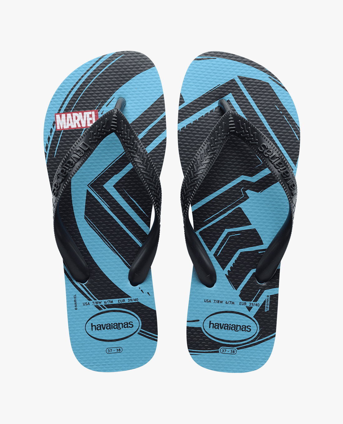 HAVAIANAS - Dép kẹp nam Top Marvel Logomania