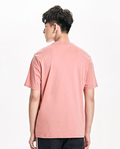  TRENDIANO - Áo thun nam cổ tròn tay ngắn thêu họa tiết mắt 