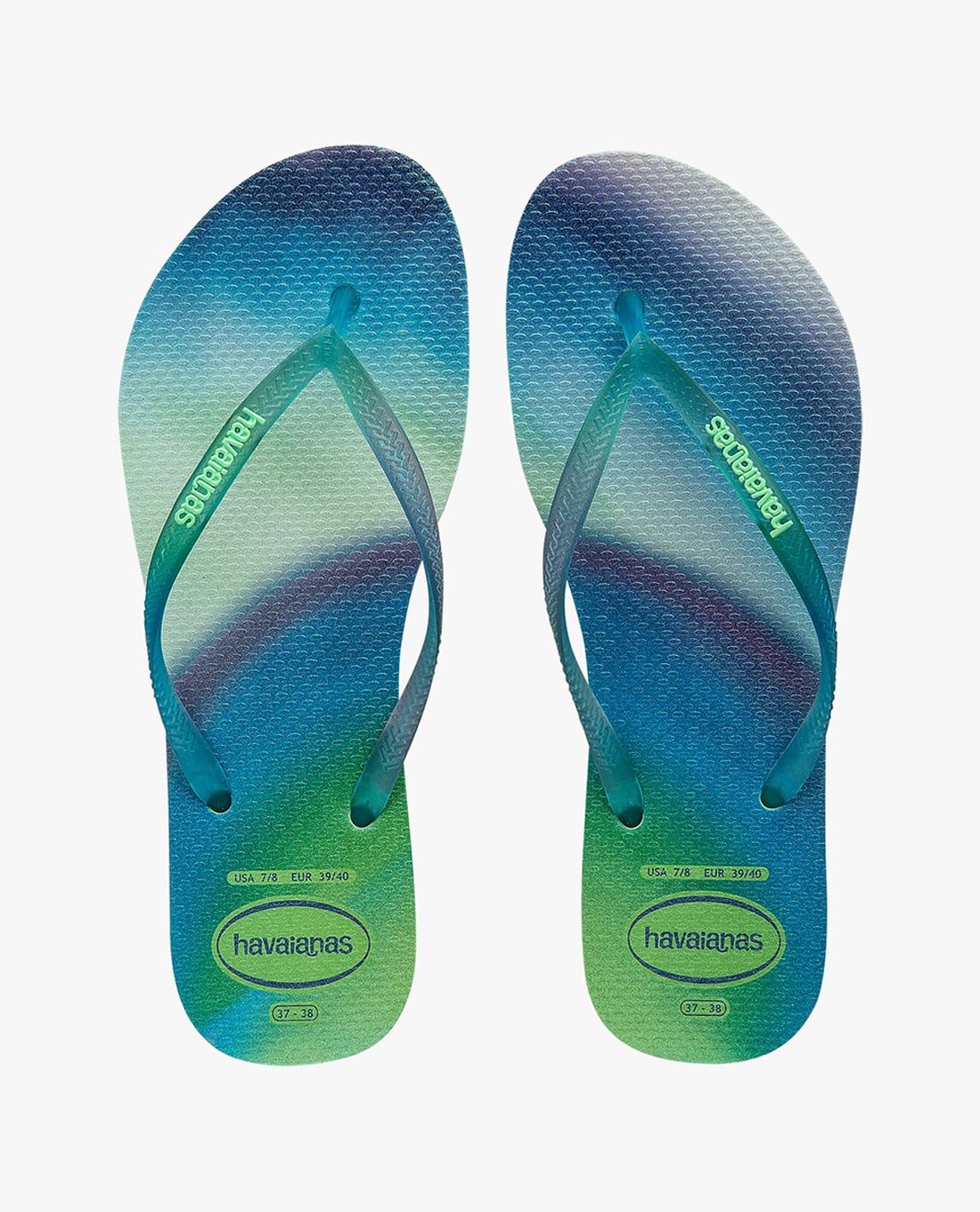 HAVAIANAS - Dép kẹp nữ Slim Metallic Rainbow