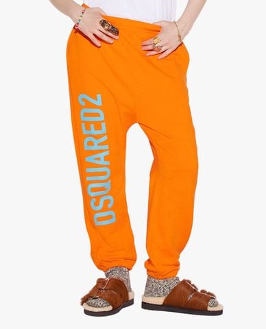 DSQUARED2 - Quần jogger nữ lưng thun Technicolour LA 