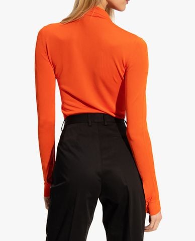  DSQUARED2 - Áo len nữ phom ôm tay dài hiện đại 