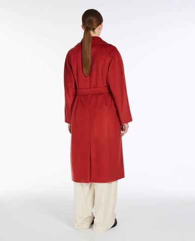  WEEKEND MAX MARA - Áo khoác măng tô dáng dài phối thắt lưng Resina 