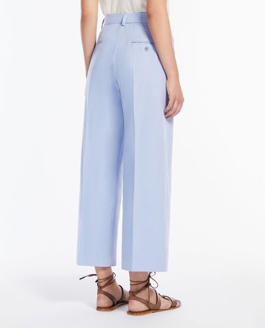  WEEKEND MAX MARA - Quần nữ ống đứng xếp li Zircone 