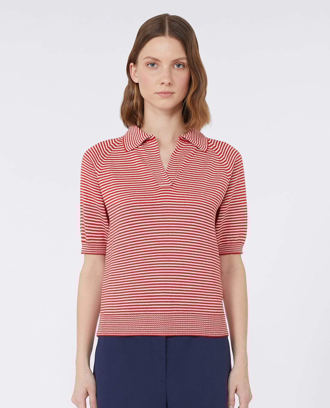 WEEKEND MAX MARA - Áo polo nữ cổ bẻ tay ngắn Junior