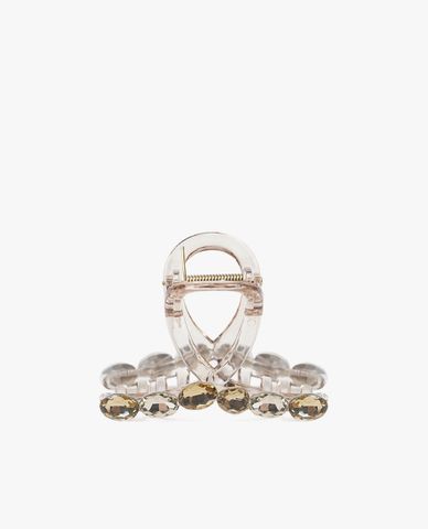  CECI - Kẹp tóc càng cua bản nhỏ đính đá thời trang 