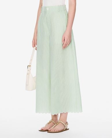  GIGI - Quần nữ ống rộng phom suông thanh lịch 