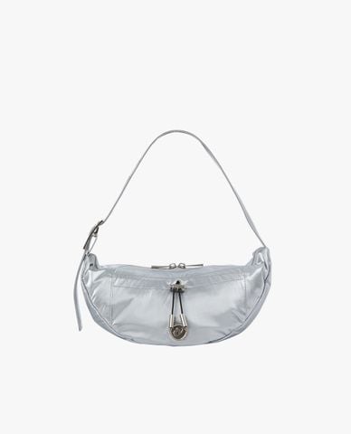  NERDY - Túi đeo vai nữ hình bán nguyệt Stamp Shirring Hobo 