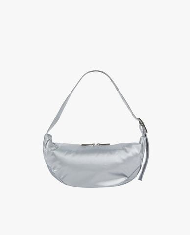  NERDY - Túi đeo vai nữ hình bán nguyệt Stamp Shirring Hobo 