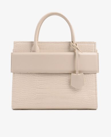  PEDRO - Túi xách tay Croc Effect 