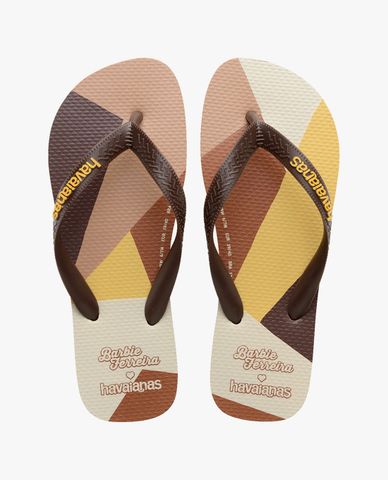  HAVAIANAS - Dép kẹp nữ Top Print Barbie Ferreira 