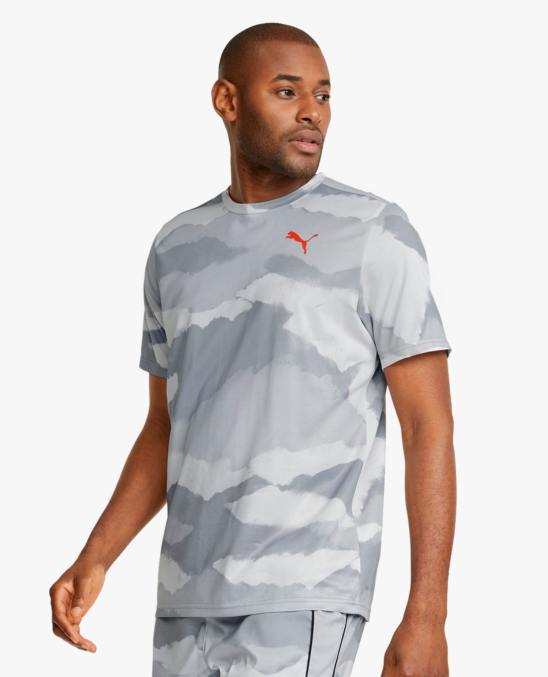 Puma - Áo Thun Thể Thao Nam Ngắn Tay Printed Training
