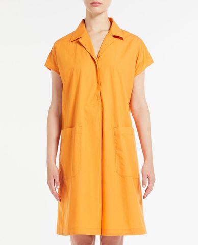  WEEKEND MAX MARA - Đầm mini cổ bẻ tay ngắn phom suông hiện đại Neottia 