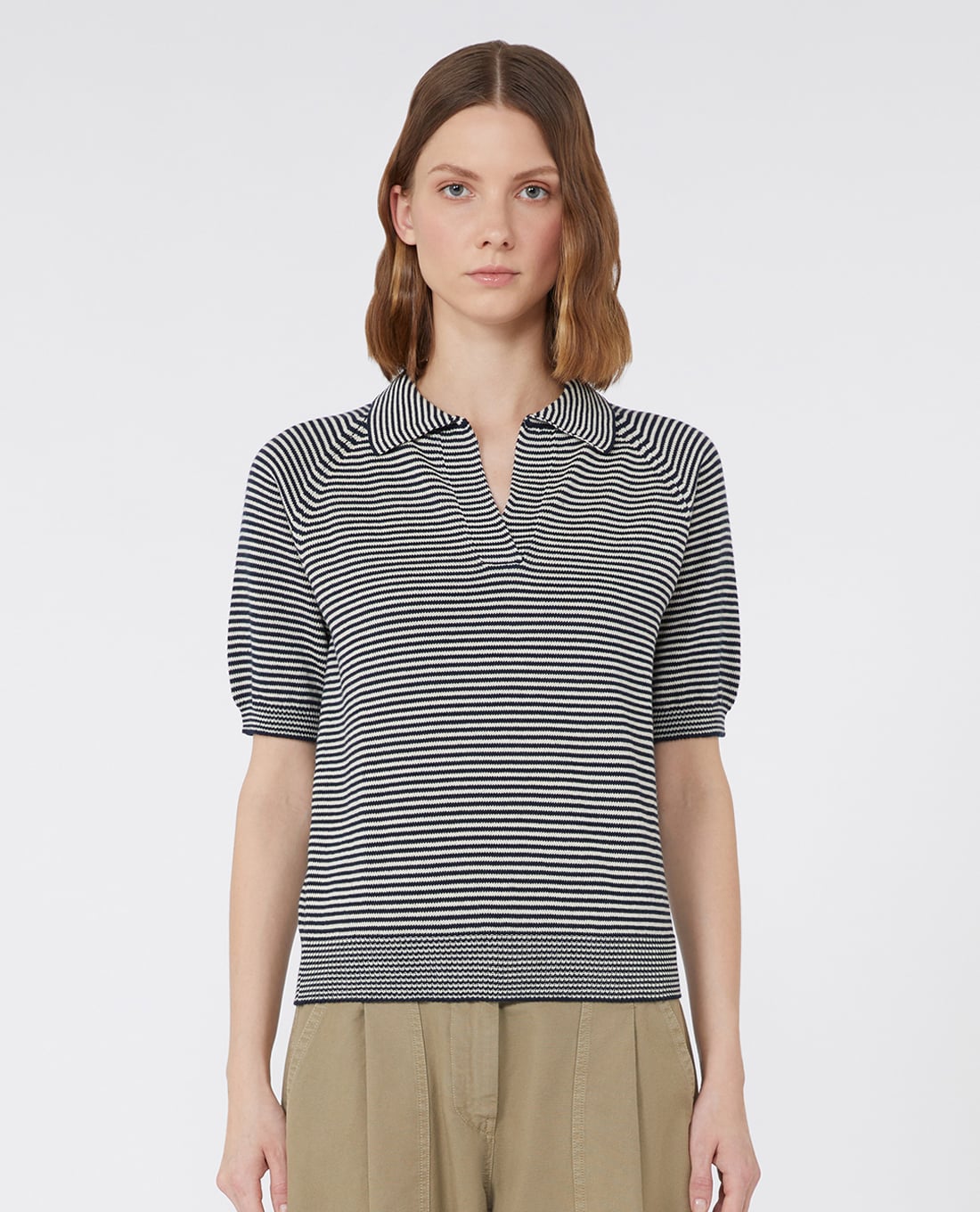 WEEKEND MAX MARA - Áo polo nữ cổ bẻ tay ngắn Junior