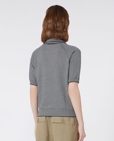  WEEKEND MAX MARA - Áo polo nữ cổ bẻ tay ngắn Junior 