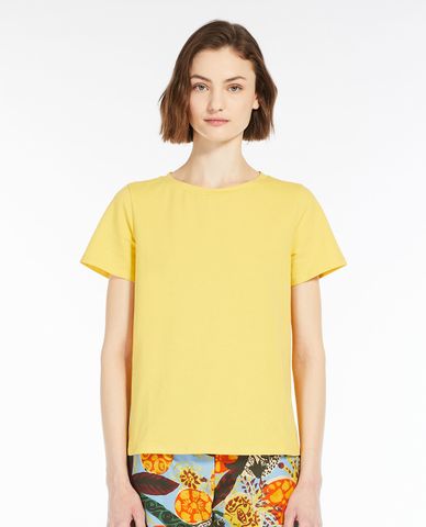  WEEKEND MAX MARA - Áo thun nữ cổ tròn tay ngắn Multif 