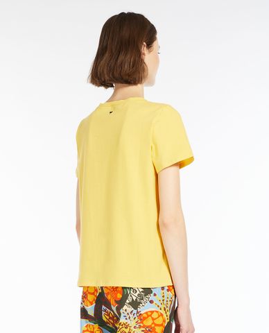  WEEKEND MAX MARA - Áo thun nữ cổ tròn tay ngắn Multif 